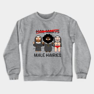 Male Hairies Crewneck Sweatshirt